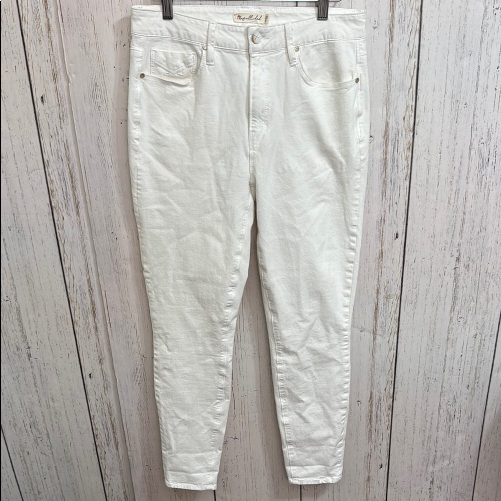 Unpublished White Skinny Jeans